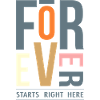 Modernes Geometrisches Spruch Forever