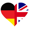 Germany Great Britain Heart