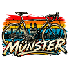 Münster Fahrrad-Comic Collage