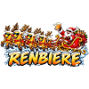Weihnachtsbier-Schlitten mit Santa