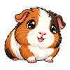 Kawaii Meerschweinchen – Süßes Flauschknäuel