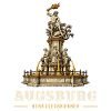 Augsburg Herkulesbrunnen Holzstich