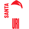 Weihnachtsmann-Sicherheitslogo