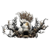 Majestätischer Steampunk-Papagei