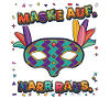 KARNEVAL MASKE AUF NARR RAUS