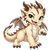 Frecher Champignon Drache – Süßes Drachenbaby