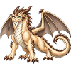 Majestätischer Champignondrache – Fantasy Drache