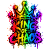 King of Chaos Regenbogen Graffiti