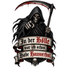 Sensenmann mit Höllen Hausverbot