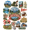 Österreich Reisesticker