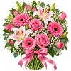 Blush-Blumenstrauß