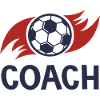 Trainer Papa Fußballduo Vater und Sohn