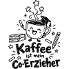 Lustiger Kaffeebecher Cartoon