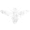 Bienen-Silhouette