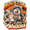 Houston Walkies Astronaut Hund