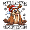 Rentier war ausverkauft Walross