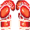 Boxhandschuhe Pixel Art