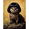 Lustiger Otter Bob Haarschnitt