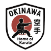 Okinawa- Home of Karate Shield Emblem