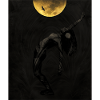 Mondtanz Silhouette