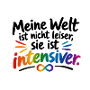 Intensiver Regenbogen Infinity