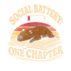 Capybara Bücherwurm Introvertiert