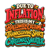 Inflation Holiday Mashup Shirt