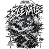 Elevate Gipfelkraft und Fortschritt
