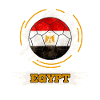 Egypt - Fußball mit Ägypten Flagge