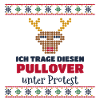 Pullover unter Protest – Ugly Sweater (hell)