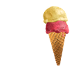 Eis-Zeit - Eistüte Wortspiel