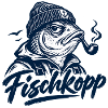 Fischkopp - Fisch - Nordsee - Ostsee - Spruch