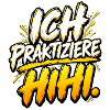 Ich Praktiziere HiHi – Comic Neon
