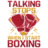 Talking Stops Gloves Boxing Gloves