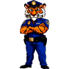 Tiger Polizei / Polizist Raubtier