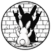 Hase und Schatten: Rockzeichen