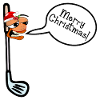 Frohe Weihnachten Golf