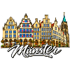 Münster Fassadenpanorama
