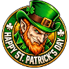 Grüner Leprechaun Charme