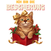 Weihnachtskatze - Ich bin die Bescherung