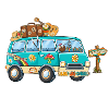 70er Camper Wohnmobil