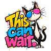 Cartoon Katze | This Can Wait