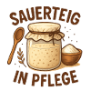 Sauerteig Geschenk für neue Hobbybäcker