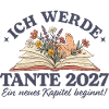 Ich werde Tante 2027 Schwangerschaftsankündigung