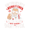 Alter Mann mit Dartpfeil
