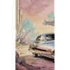 Retro Dream auf Pastelwüste