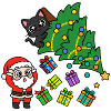 KatzenWeihnachtsbaum & Geschenke