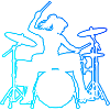 Schlagzeugspielen Geschenk für die Percussionistin