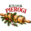 Polnisches Weihnachts-Pierogi-Nudelholzdesign