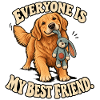 Freundlicher Golden Retriever